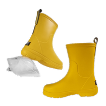 (travailleur autonome) CreatureHabits enfants Chaussures de pluie mâle et femelle Chaussures pour enfants bottes anti-dérape-chaussures étanches à leau