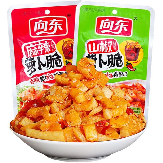 Xiangdong pickled soy-flavored radish crispy in the mouth