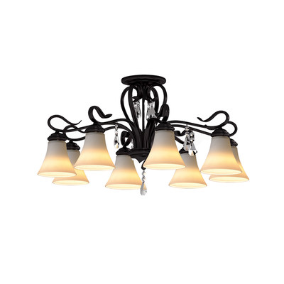 Panasonic American Iron European Luxury Style Living Room Lamp Bedroom Lamp Dining Room Lamp Modern Lantern Chandelier