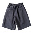 Late summer and early autumn elastic waisted shorts are light and loose