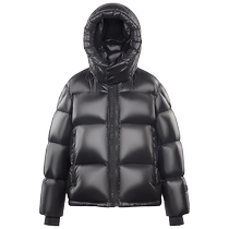 (Govan Black Gold Goose Down Jacket) Black Pearl 3 0 Four Grid Down Jacket Womens Short Off-Season New Thick Winter