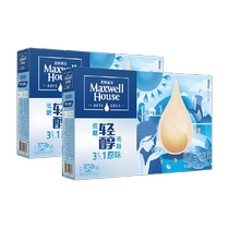 Maxwell 3-in-1 Light Alcohol Original Instant Coffee 60 Bars Low Sugar Low Fat Refreshment - New and Old Packaging
