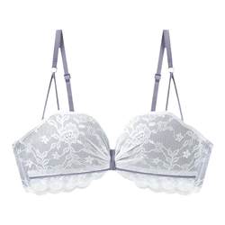 Monido toffee ສີຫວານ girly bra lace floral ເຕົ້ານົມຂະຫນາດນ້ອຍ push-up push-up no steel ring underwear ສໍາລັບແມ່ຍິງ