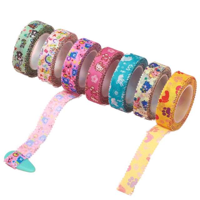 Guzheng pipa tape without cutting safety cartoon cute
