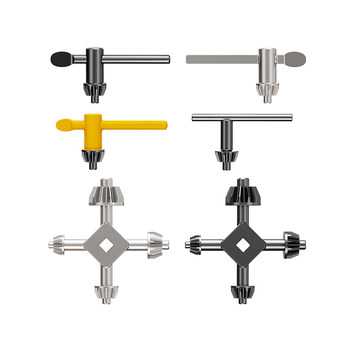 Flashlight drill key chuck grinder accessories