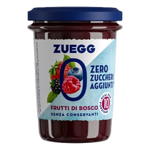 (Auto-exploité) Allemagne importé Carrie Zuegg Forest Berry 0-graisse confiserie sans sucre confiture pain 220g × 1 bouteille