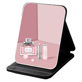 Cosmetic mirror folding portable high definition mirror