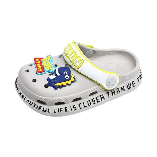 儿童凉鞋男童拖鞋夏季新款洞洞鞋女童防臭宝宝凉拖防滑男孩沙滩鞋