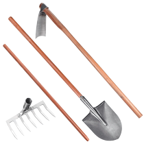 Специальный набор инструментов для посадки овощей в домашних условиях мотыга лопата грабли рыхлая почва вспашка копание сельскохозяйственные инструменты.