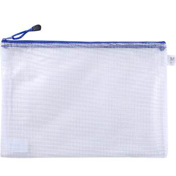 Morning light grid bag transparent file bag receipt bag