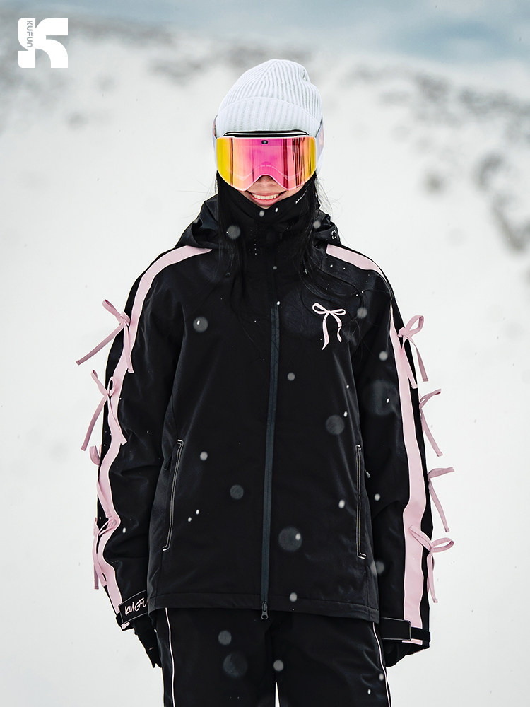 Cool Peak Snow Butterfly Ski Suit Set 2025 New Style Ski Jacket and Pants Women's and Men's Outerwear Winter Snowboard and Ski Set Waterproof Equipment