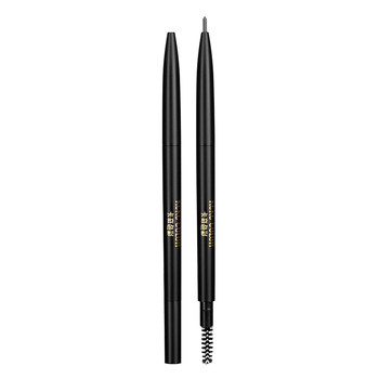 ສີກາກີ ຄາກິສີ Ultra-Fine Eyebrow Pencil ກັນນ້ຳ, ຕິດທົນດົນ, ບໍ່ເສື່ອມ, ກັນເຫື່ອ, ຂົນອ່ອນນຸ້ມ ທຳມະຊາດ ສີນ້ຳຕານ ເພດຍິງ
