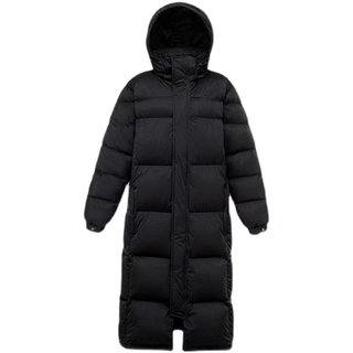 Lange, knielange daunenjacken im koreanischen stil sind dieses jahr sehr beliebt