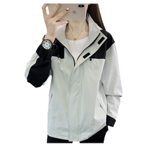 Autumn New Jacket Womens Outdoor Group Purchase Customizable Color Matching Soft Shell Jacket Breathable Mountaineering Jacket Set