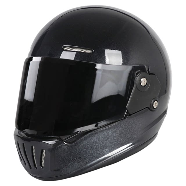 VGV retro helmet men's and women's all-season motorcycle full-face helmet