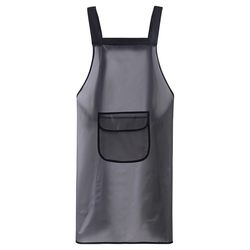 Apron waterproof and oil-proof new 2023 hot style net red home kitchen female TPU overalls fish killing apron customization