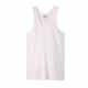 Men's pure cotton vest short sleeve large size old man's loose shirt
