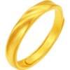 Saturday Fortune Gold Ring Women's Priced Pure Gold Bracelet Gold Ring Jewelry Holiday Gift Official Flagship Store