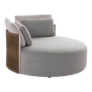 Xiang luxury high -end custom furniture light luxury minimalist sofa celebrities same designer round sofa