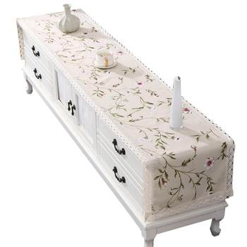 Tablecloth american dressing table long strip cover Tablecloth american dressing table long strip cover