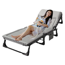 Folding sheet single bed office lunch break artifact adult home single recliner hospital escort portable camp bed