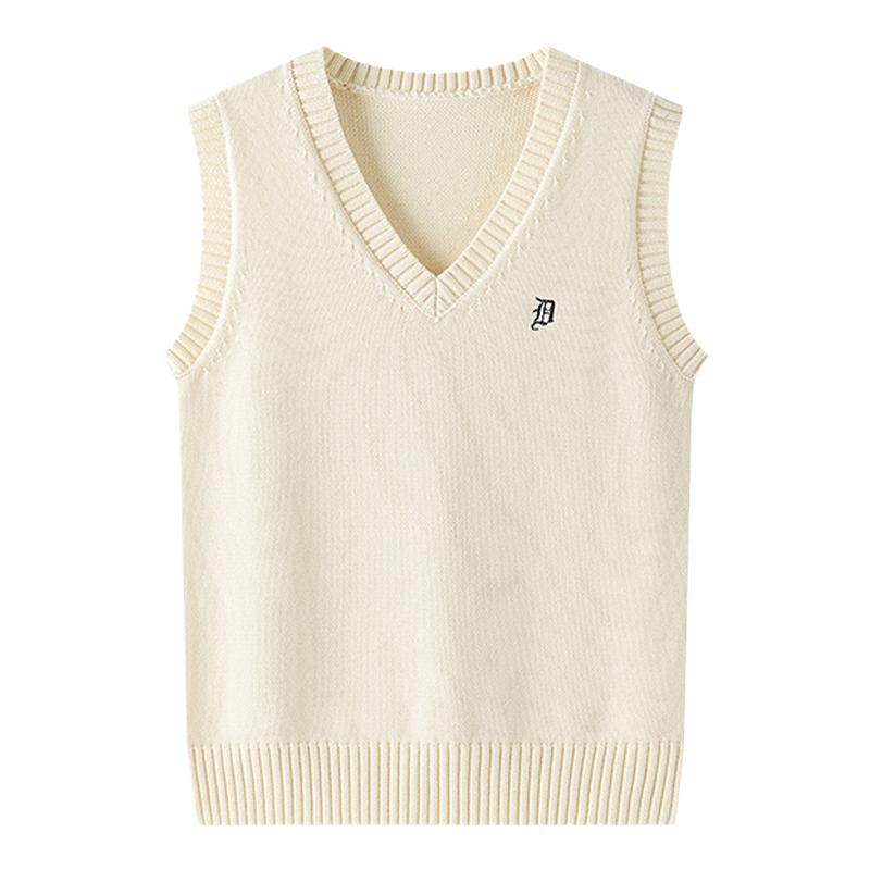 Jk uniform layered knitted vest vest