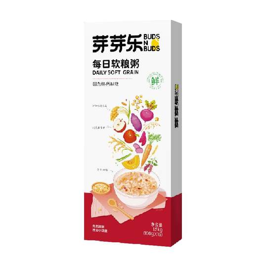 芽芽乐每日软粮粥儿童五谷杂粮童营养早餐婴儿胚芽米宝宝粥