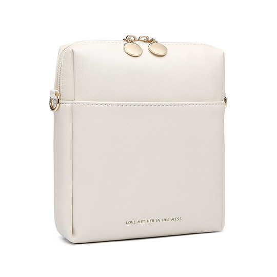 手机小挎包斜跨轻便高级感女2025新款收纳包装手机便携多功能软皮