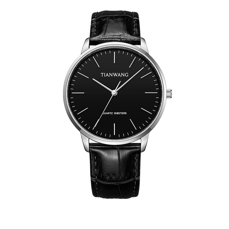 Tianwang Watch Canghai Series Quartz Simple Business Light Belt Boys Watch 31192