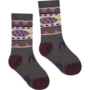 Jiangnan buyi children's socks warm autumn and winter boys and girls mid-length jnbybyjnby