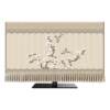 Classic style hanging 80-inch TV cover