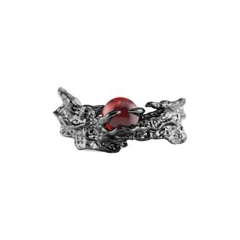 Doach original black sun, moon and stars couple ring