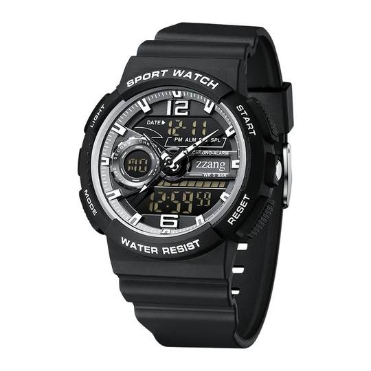 Молодежные электронные часы для мужчин, школьников средних и старших классов, модный многофункциональный спортивный водонепроницаемый детский будильник для мальчиков и девочек.