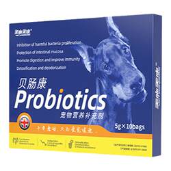 Meishi Meikang Beichangkang probiotics ສໍາລັບແມວທີ່ມີອາການຮາກແລະອາຈົມອ່ອນ, ສໍາລັບຫມາທີ່ມີອາຈົມວ່າງ, ສໍາລັບສັດລ້ຽງເພື່ອຄວບຄຸມລໍາໄສ້ຂອງເຂົາເຈົ້າແລະສົ່ງເສີມການຍ່ອຍອາຫານ.