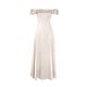 TANSSHOP champagne color bridesmaid dress new style multi-style niche satin long style can be worn in daily life high-end light dress