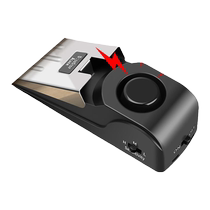 German door stopper anti-theft home door stopper for girls living alone anti-wolf blocking door door-to-door hotel portable alarm artifact