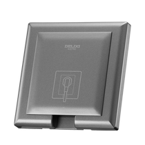 Delixi Delixi embedded socket hidden recessed five-hole 86 type refrigerator invisible 224