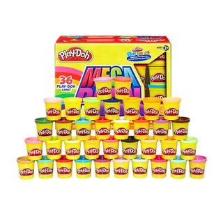 Play-doh colorful clay 36 cans of safe and non-toxic baby toy mold tool set children's safe and non-toxic plasticine
