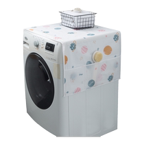 Refrigerator cover dust cover washing machine dust cloth protective cover microwave oven single door double door refrigerator cover towel