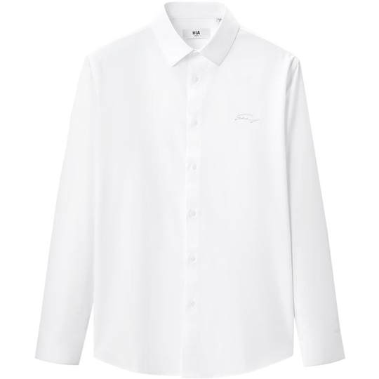 Деловая рубашка без глажки Heilan House для мужчин на собеседовании и свадьбе