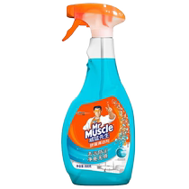 Mr. Powerful Glass Cleaner Fresh Scent 500g*12 Bottle Whole Box Wholesale Glass Water Cleans Without Leaving Traces