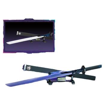 Chinese-Style Assassin Wu Liqi Magic Sword Thousand-Blade Sword Luminous Version Building Block Assembly Educational Toy Boy's Birthday Gift