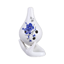 Ocarina 6 holes for beginners in ac key six hole ocarina professional ceramics alto C key flute instrument free music book tutorial
