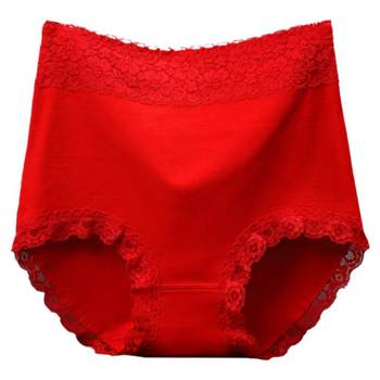 1 pair of women's underwear pure cotton high waist buy 3 get 1 free