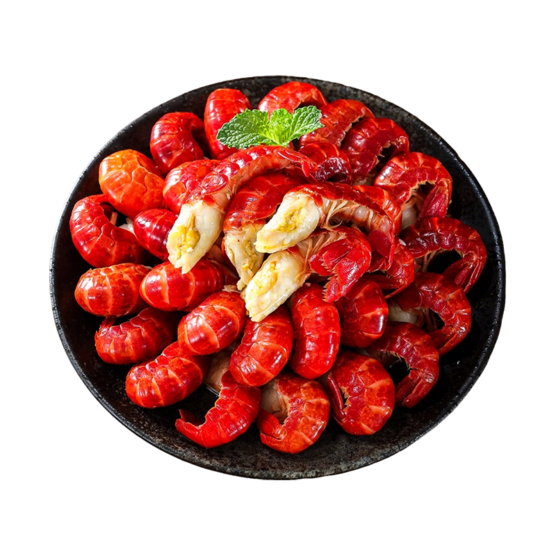 大号龙虾尾新鲜冷冻鲜活小龙虾无冰衣龙虾尾特级虾球鲜冻批发生鲜