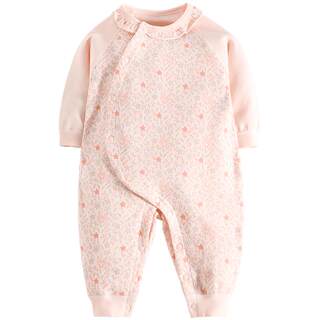 Newborn baby type A pure cotton spring and autumn one-piece clothes