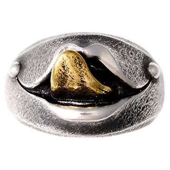 Arthur.k tongue ring handmade old limited original
