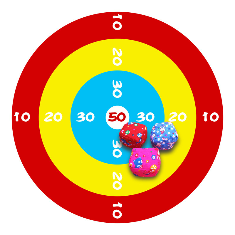 Sandbag Throwing Target Fun Games Team Building Games