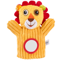 jollybaby animal soothing hand puppet interactive finger puppet can chew the doll baby toy 6-12 months