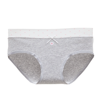 Six rabbits pure cotton bottom cover butt-covering underwear in contrasting colors